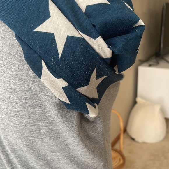 Lularoe Stars and Stripes randy xs flag Americana - Picture 3 of 4